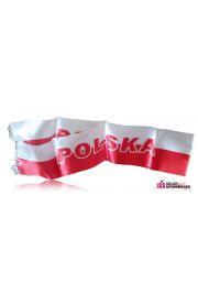 Szalik Polska biało-czerwony
