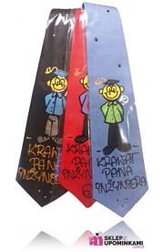 Krawat z napisem dla Inżyniera