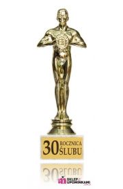 Statuetka Oskar na 30 Rocznicę Ślubu życzenia