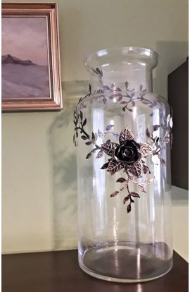wazon szklany z dedykacją