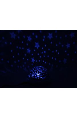 Lampka nocna projektor gwiazdki