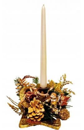 Stroik świąteczny dekoracja na stół świąteczny