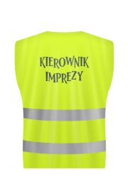 Kamizelka odblaskowa Kierownik Imprezy prezent